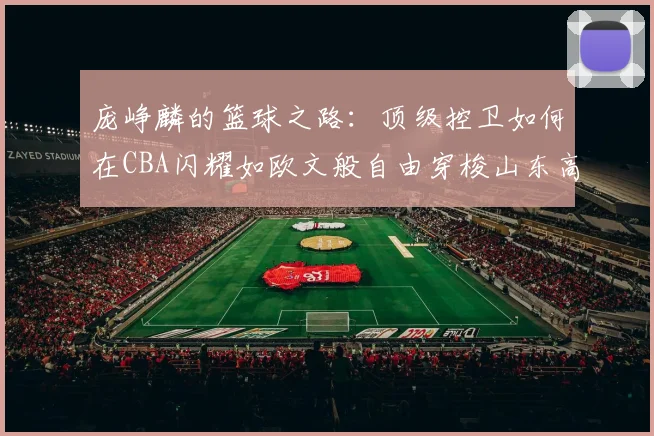 庞峥麟的篮球之路：顶级控卫如何在CBA闪耀如欧文般自由穿梭山东高速